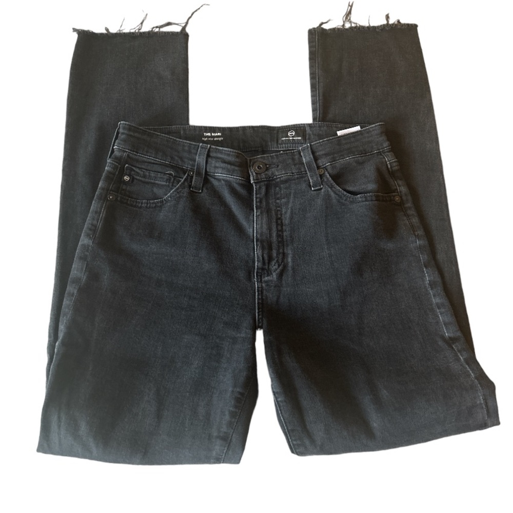 AG Adriano Goldschmied, The Mari High Rise Straight Jeans, size 28R